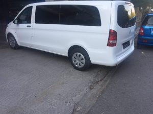 3M 1380 G10 Gloss White σε Mercedes Vito